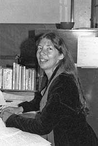 Photo of author Ginnah Howard in 1982.